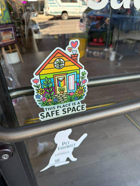 Window Decal - Safe Space