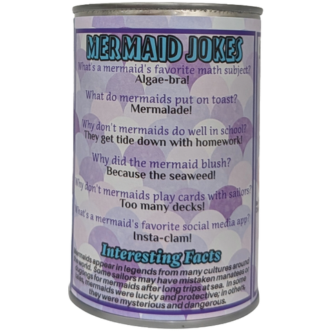 Stuffed Animal - Misty the Canned Mermaid ( Regular Lid)