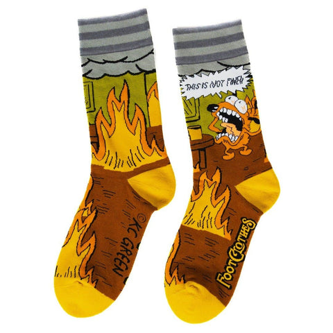 Crew Socks - This is Fine. Also, Not Fine.