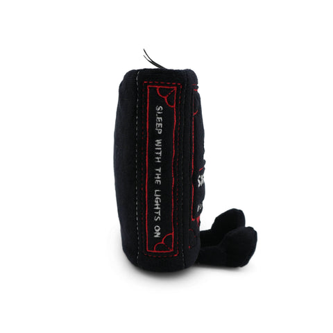 Keychain - I Like My Horrors Sinister & Disturbing Book Plush