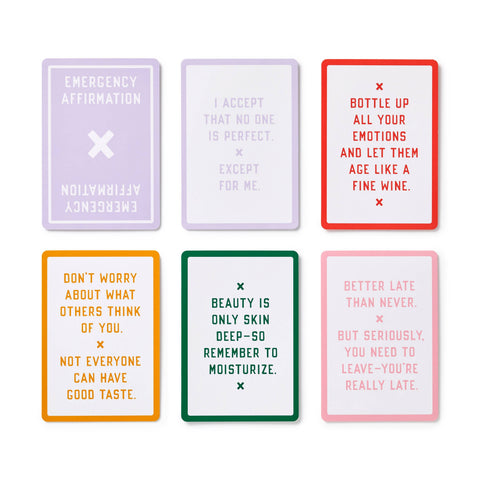 Card Deck - Brass Monkey Emergency Affirmations Exceptionally Stupid Day