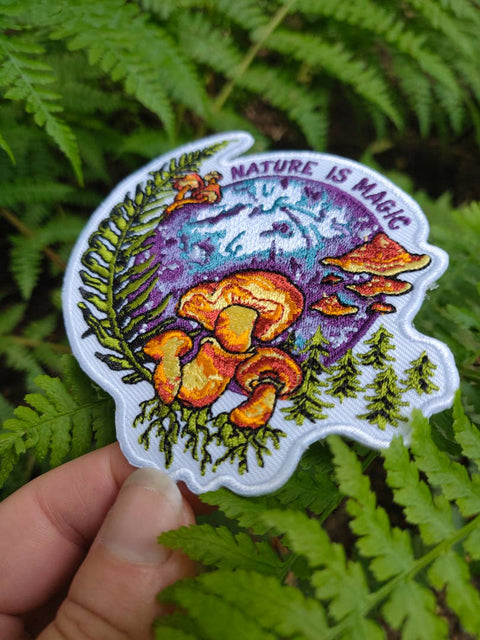 Embroidered Patch - Nature is Magic