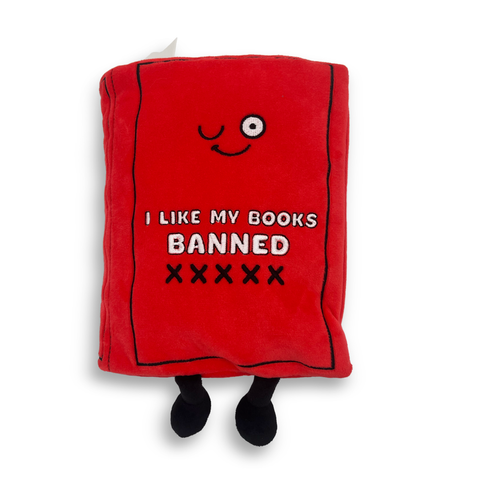 Plush - "I Like My Books Banned" Book