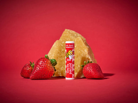 Beeswax Lip Balm (Kids)  – Strawberry