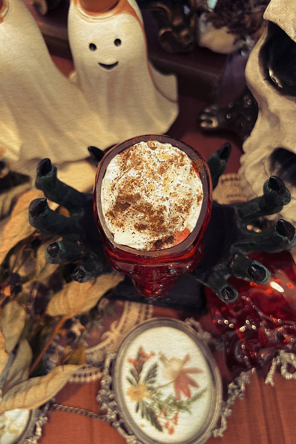 Shot Glass - Blood Red Skull