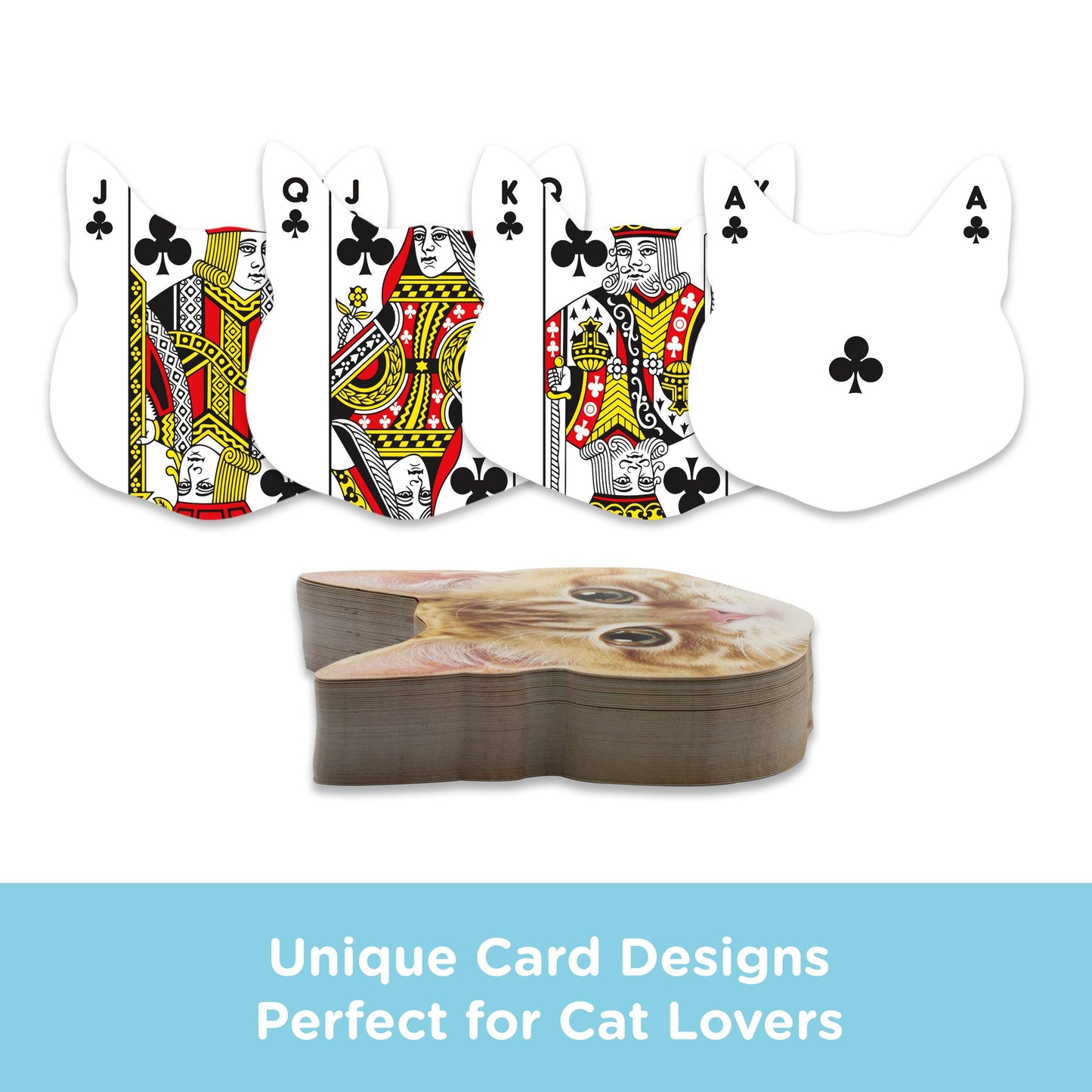 Playing Cards - Kitten Shaped