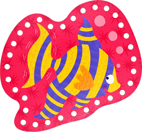 Arts & Crafts - Under the Sea Lacing Cards
