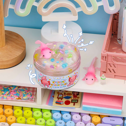 Slime - Baby Axolotl Clear