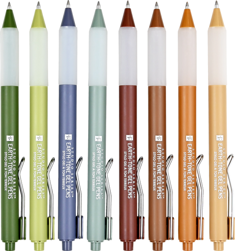 Gel Pens - Earth-Tone