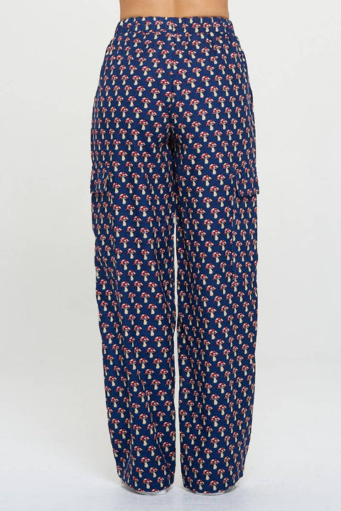 Corduroy Pants - Mushroom Blue