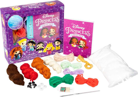 Book (Paperback) - Disney Princess Crochet Kit