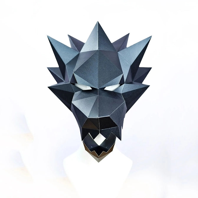 3D PaperCraft - Werewolf Mask
