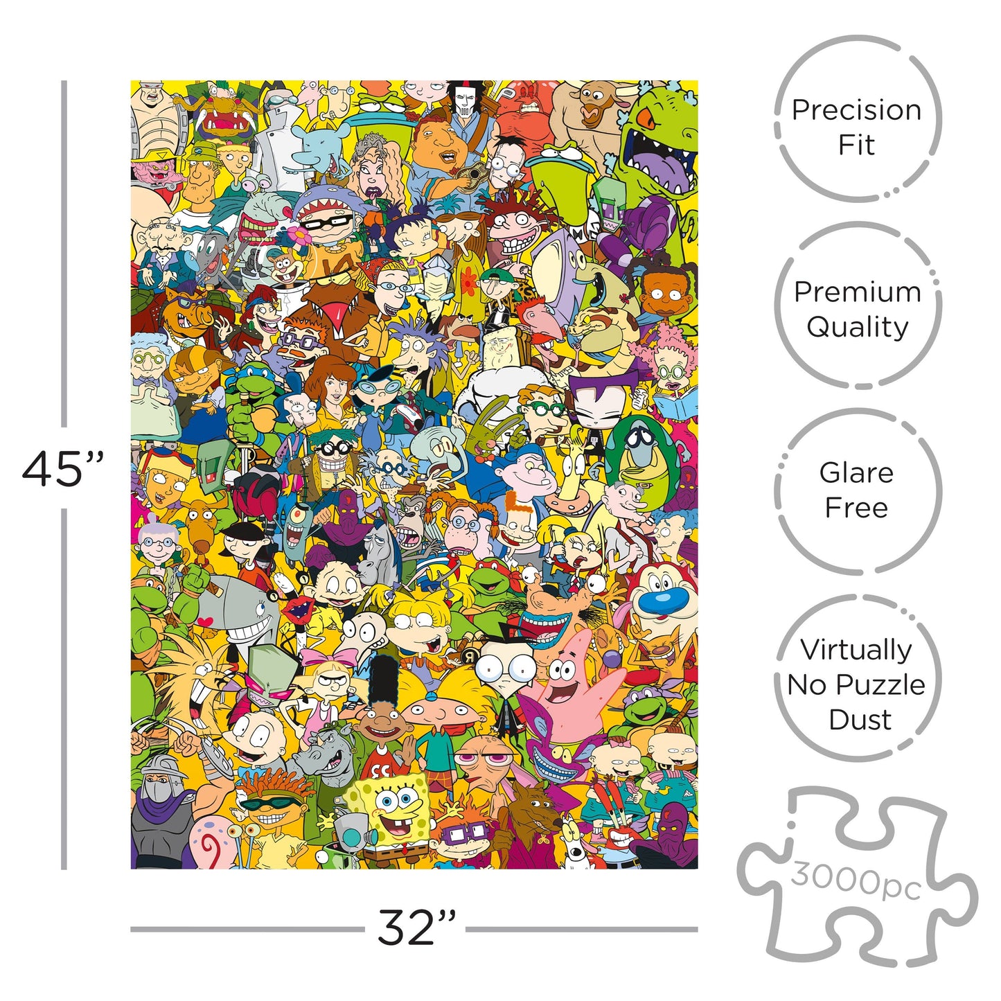 Puzzle - Nickelodeon Cast (3,000pc)