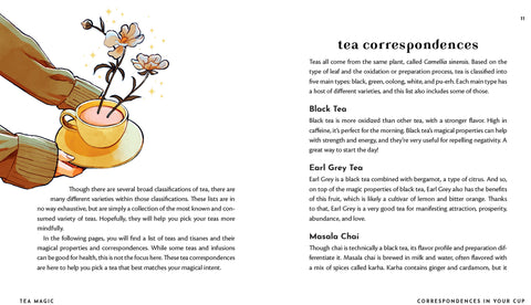 Book (Hardcover) - Tea Magic: Cozy Spells in a Cup