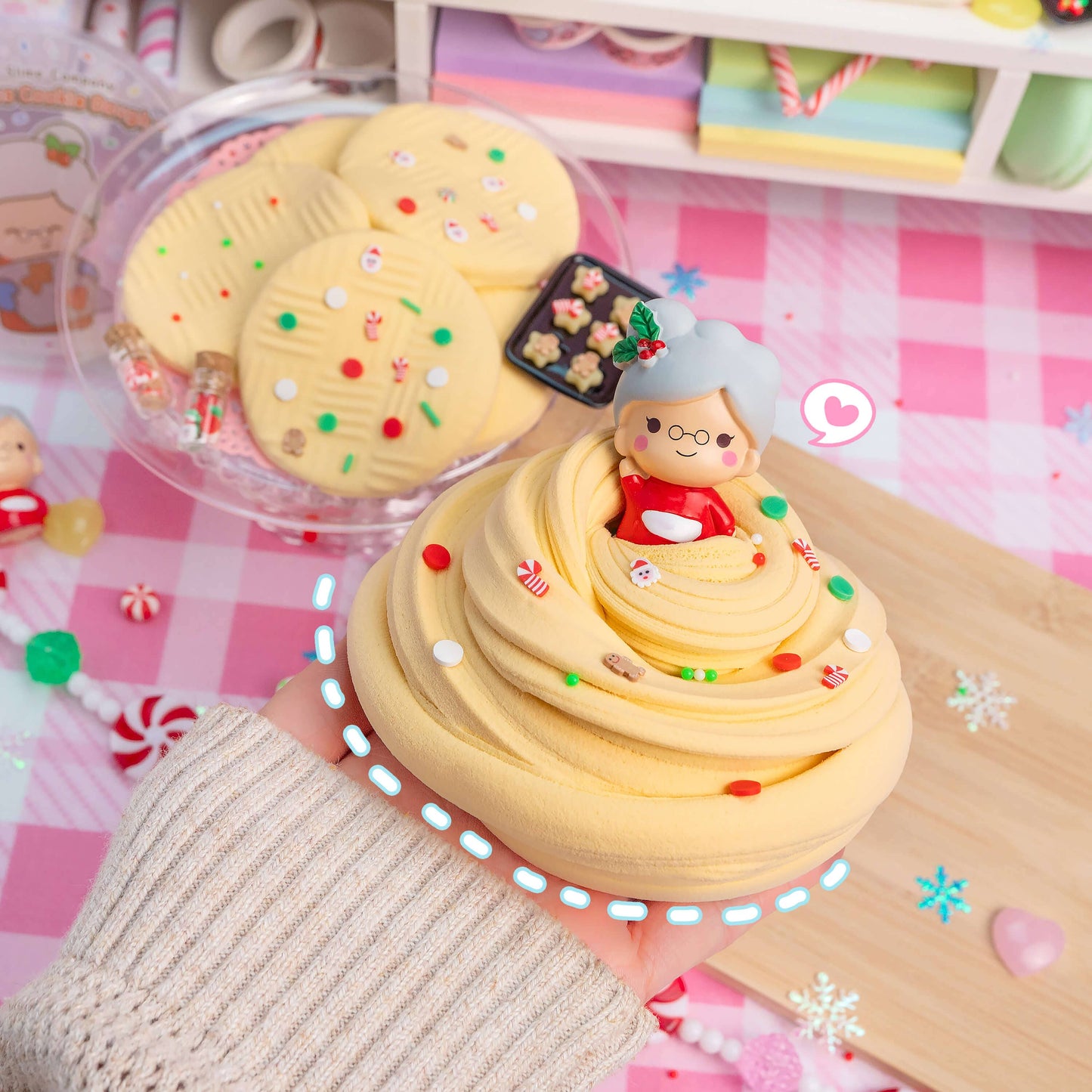 Slime - Mrs. Claus' Cookie Dough Clay-Dough