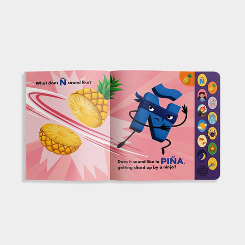 Board Book - What Does Ñ Sound Like?: A Spanish-English Sound Book