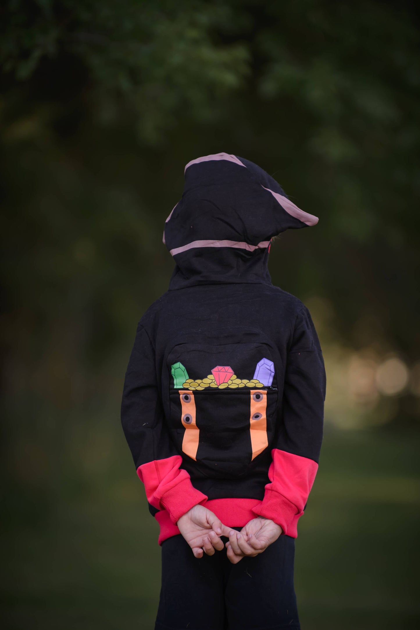 Backpack Hoodie - Pirate Treasure Chest