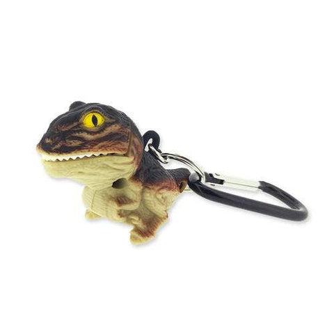 Flashlight - Brown T-Rex Carabiner