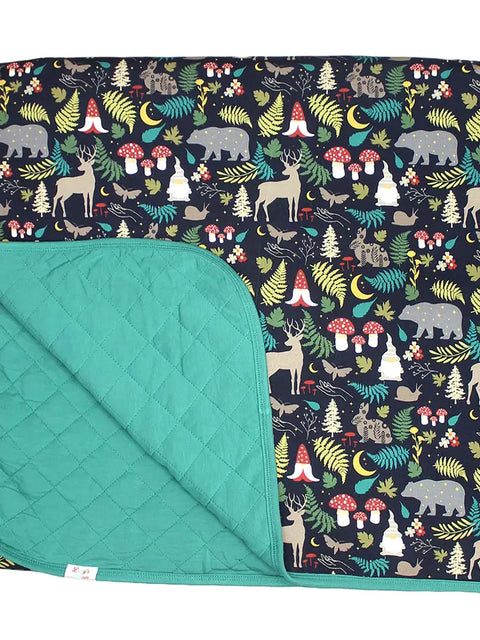 Blanket (Twin) - Night Forest Quilt
