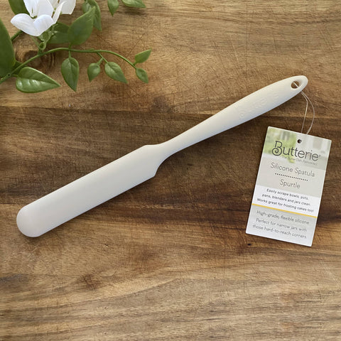 Silicone Scraper Spatula - Ivory