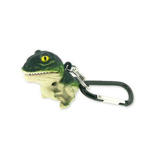 Flashlight - Green T-Rex Carabiner