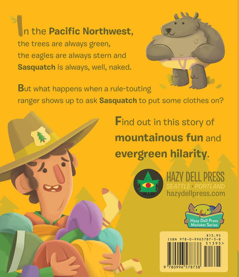 Board Book - Get Dressed, Sasquatch!