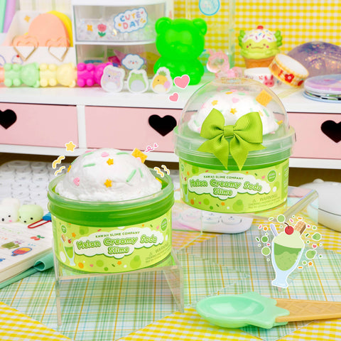 Slime - Melon Creamy Soda 2 Slimes in 1