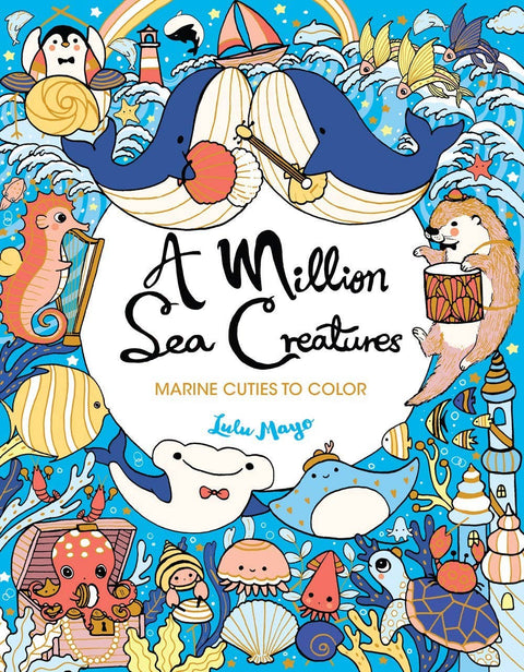 Coloring Book - A Million Sea Creatures