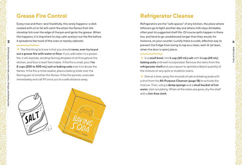 Book (Paperback) - 201 Everyday Uses for Salt, Lemons, Vinegar, and Baking Soda