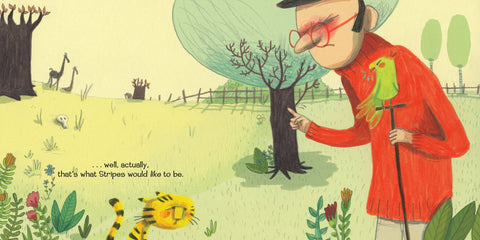 Book (Hardcover) - Stripes the Tiger