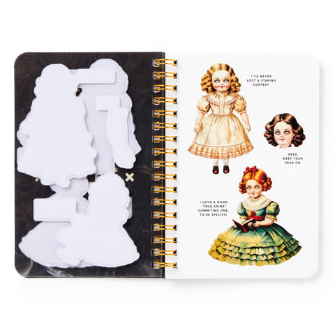 Sticker Book - Brass Monkey Haunted Dolls
