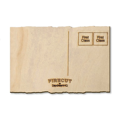 Wood Postcard - Bigfoot Hiker