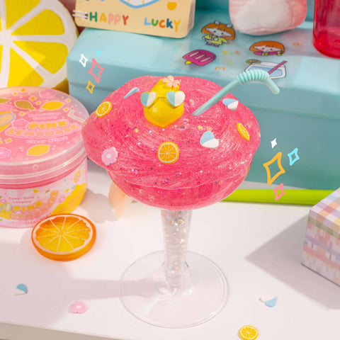 Slime - Pink Lemonade Clear