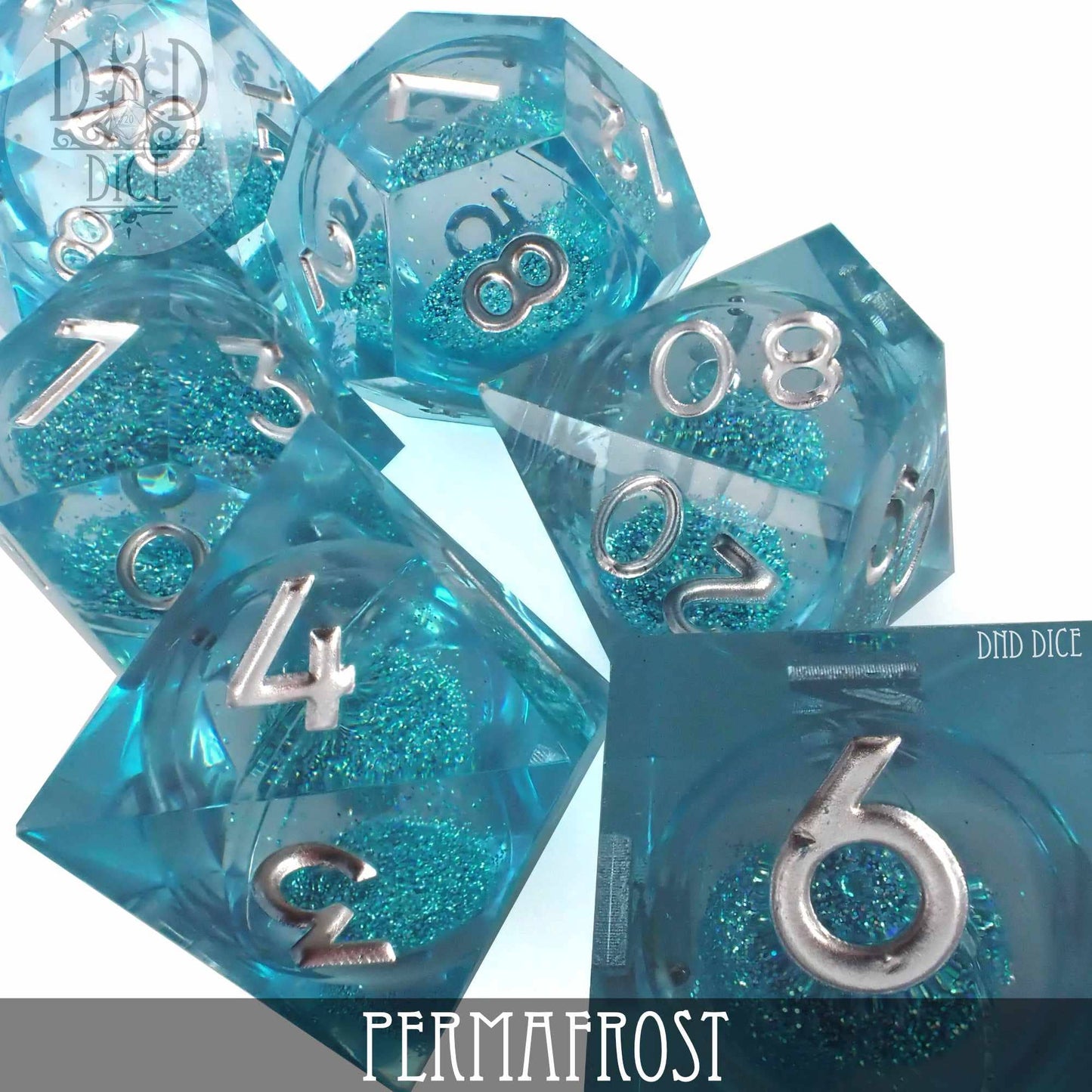 Dice Set - Permafrost Liquid Core