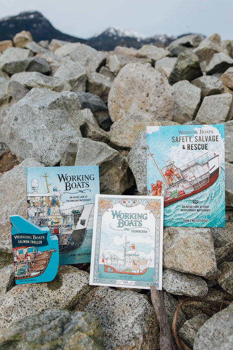 Book (Board) - Working Boats: Salmon Troller