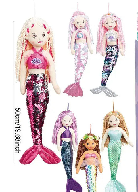 Stuffed Animal - Cute Mermaid Doll (1pc)