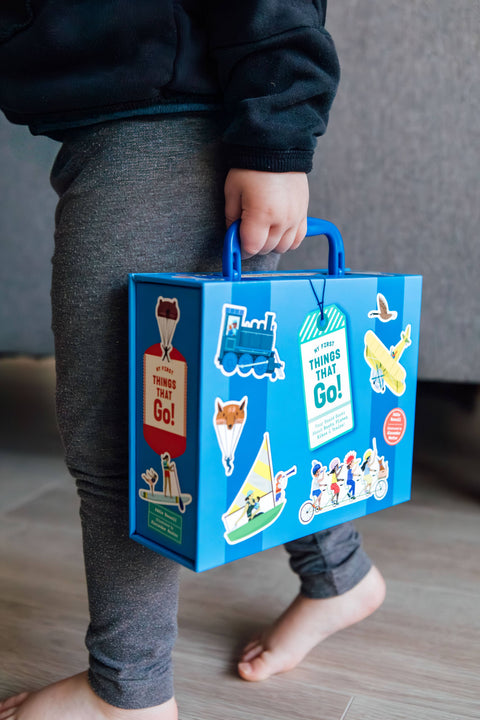 Board Book - My First Things That Go: A Transportation Set