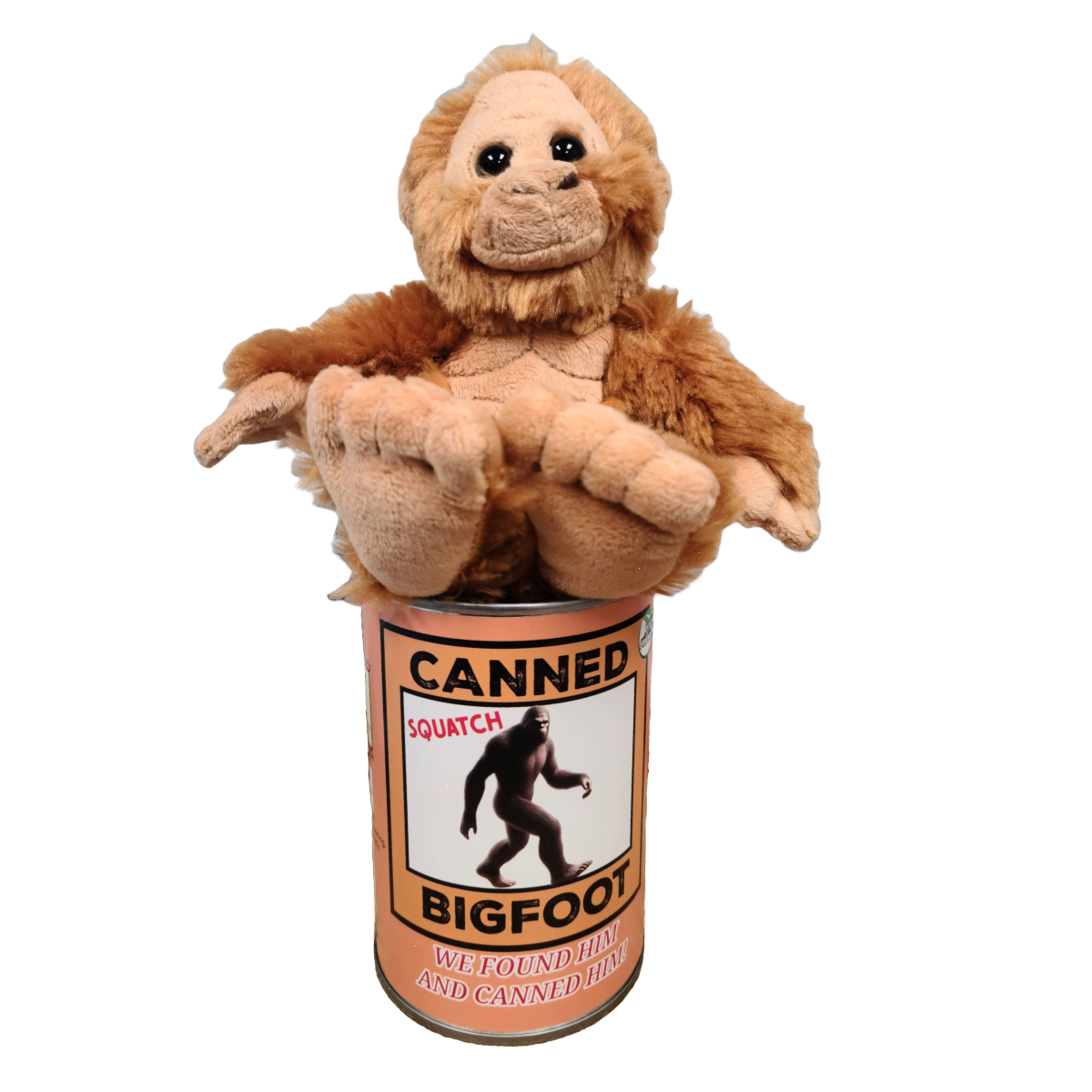 Stuffed Animal - Canned Bigfoot