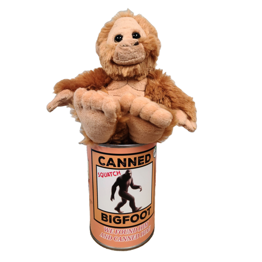 Stuffed Animal - Canned Bigfoot