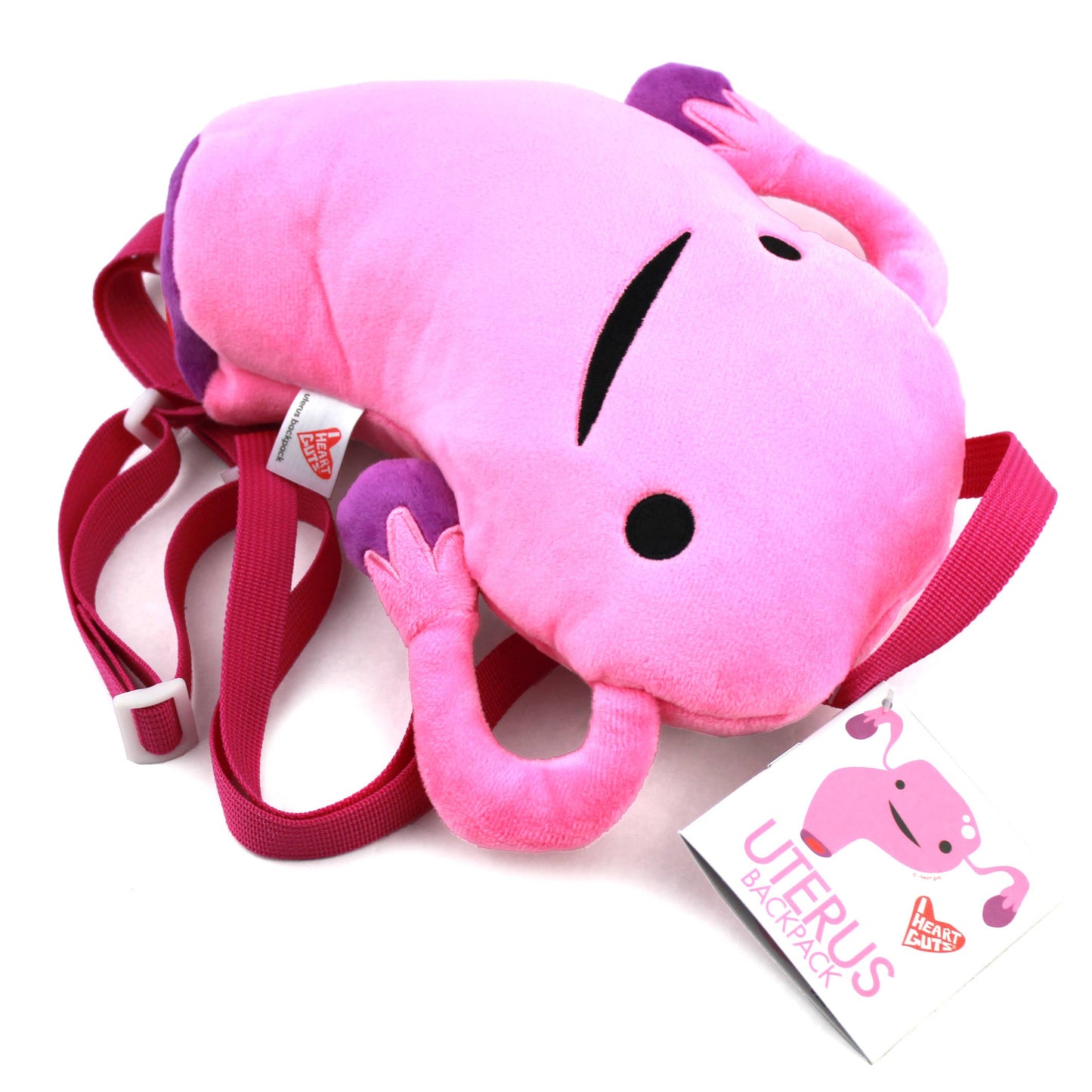 Plush Backpack - Uterus