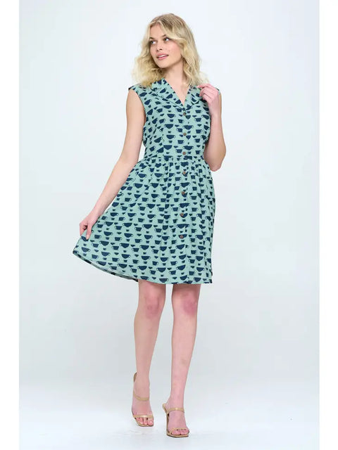 Dress - Teacup Print
