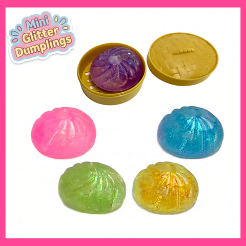 Squishy - Mini Glitter Dumplings
