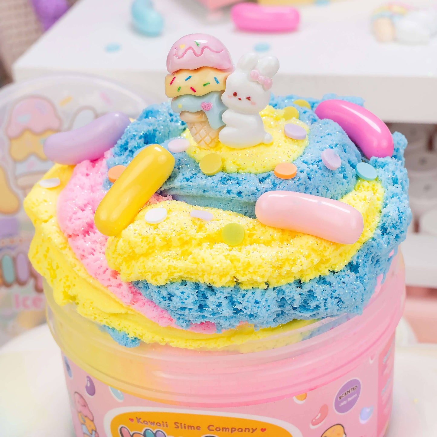 Slime - Jelly Bean Ice Cream Cloud Creme