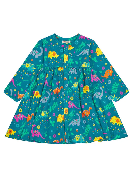 Dress (Buttons) - Dinosaur