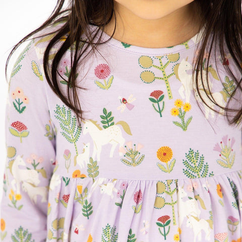 Empire Dress With Leggings (Long Sleeve) - Folk Magic