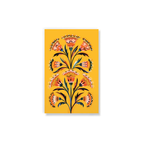 Journal (Soft Cover) - Golden Floral Classic