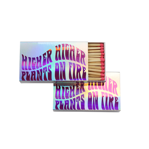 Matchbox 4in - Higher Higher Plants On Fire Holographic