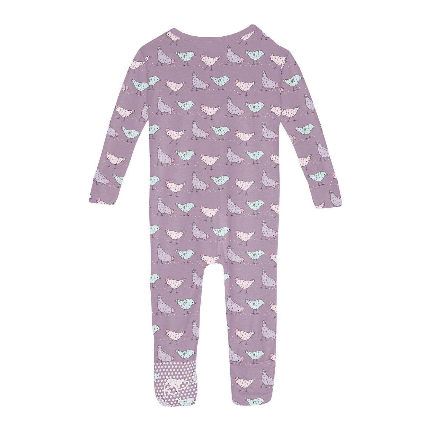 Convertible Sleeper (Zipper) - Lavender Chickens