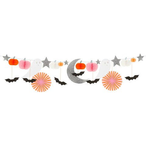 Garland - Pastel Honeycomb Halloween