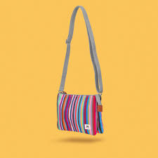 Carnaby Crossbody (X-Large) - Multi Stripe
